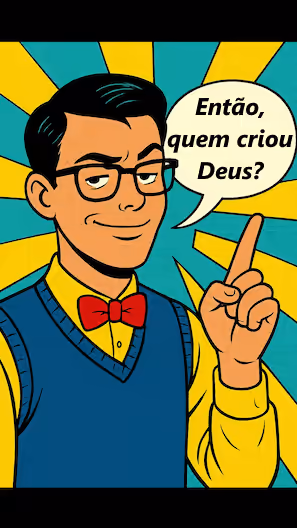 Então, quem criou Deus? (zombador)