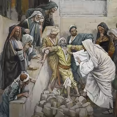 The religious leaders criticize Jesus' miracles